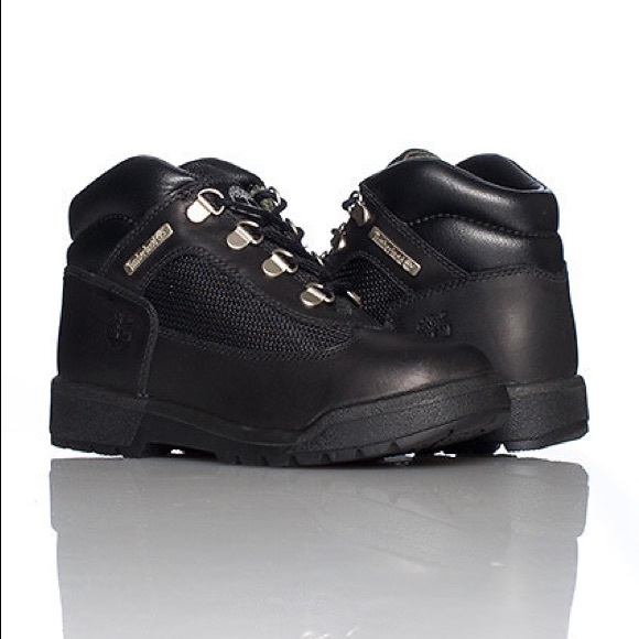timberland black smooth